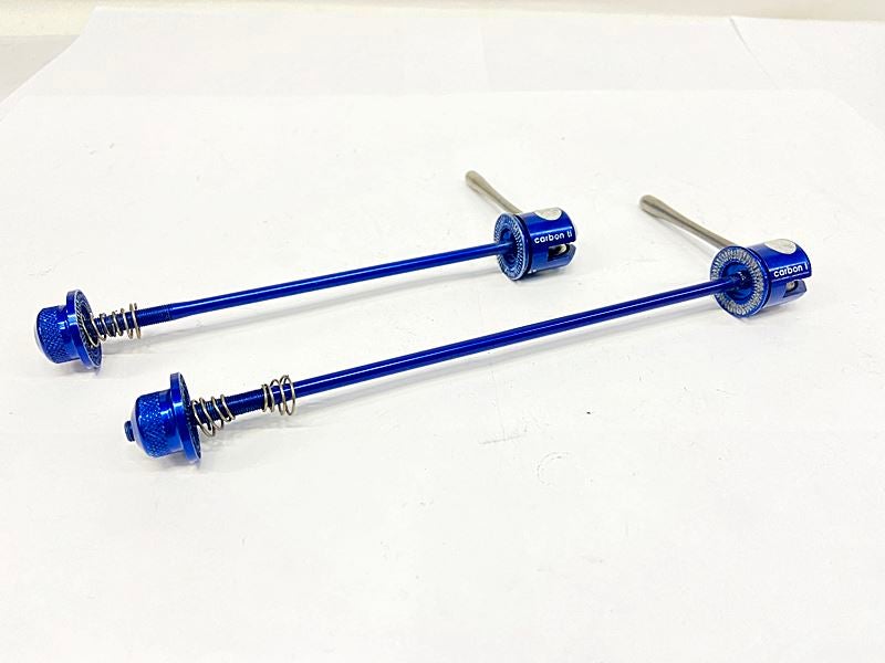 Carbon Ti クイックリリースレバー X-Lock Bianchi CARBON Ti クイックリリースレバー 100mm/130mm ブルー