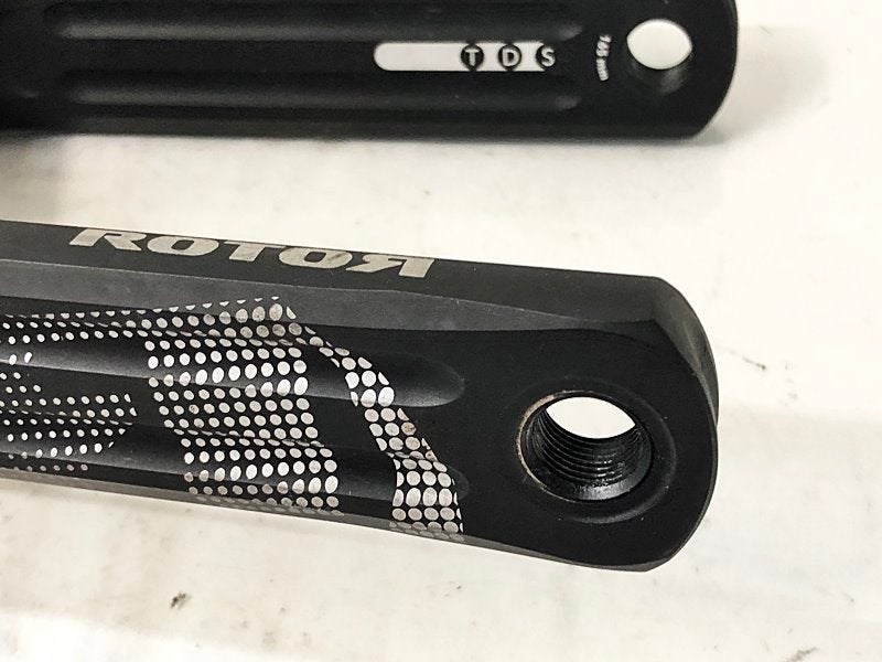 ローター ROTOR 3D24クランク 3D24 CRANK 165mm クランクアーム左右セット