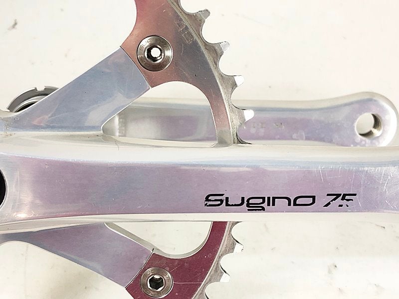 スギノ SUGINO 75クランク/デュラエースチェーンリング/八田BB 75