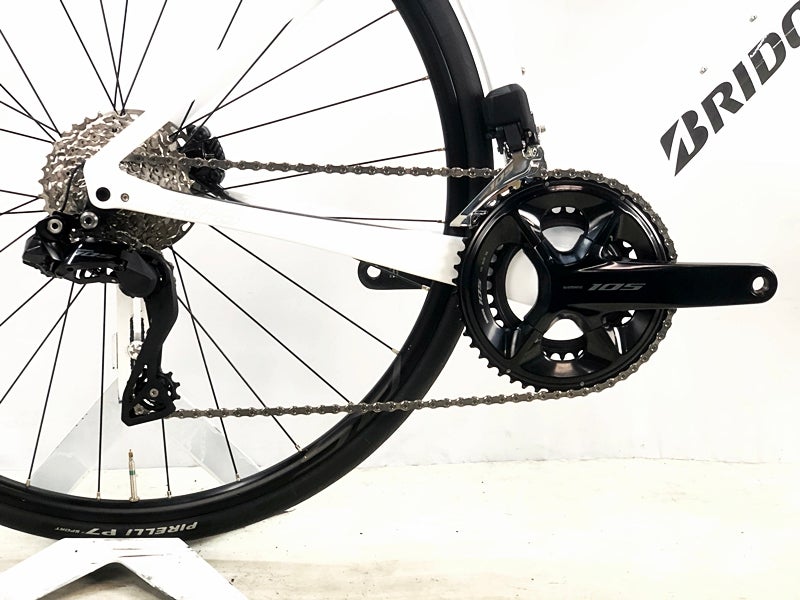 美品 ブリヂストン BRIDGESTONE ANCHOR RP8 12速 105 Di2 油圧DISC