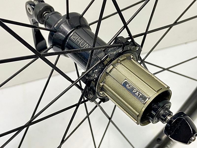 ハント HUNT 36 CARBON WIDE AERO ホイールセット シマノフリー 11速