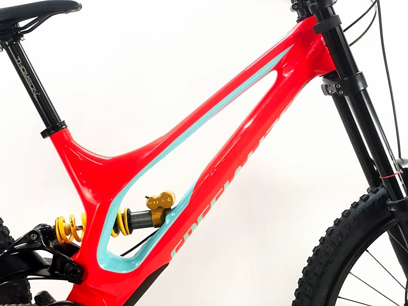 ○美品 SPECIALIZED DEMO 8 FSR I CARBON 27.5 2018年 SRAM GX