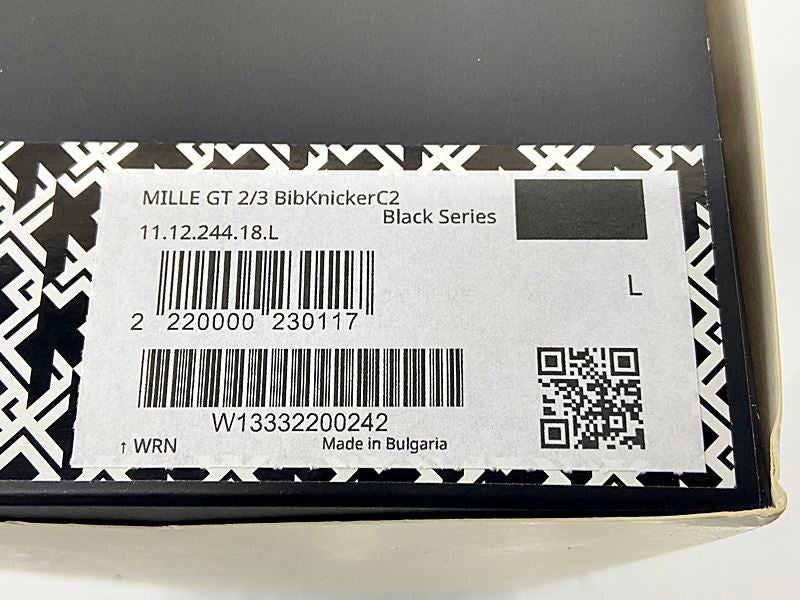 アソス ASSOS MILLE GT 2/3 ビブニッカー BIBKNICKER C2 blackSeries L