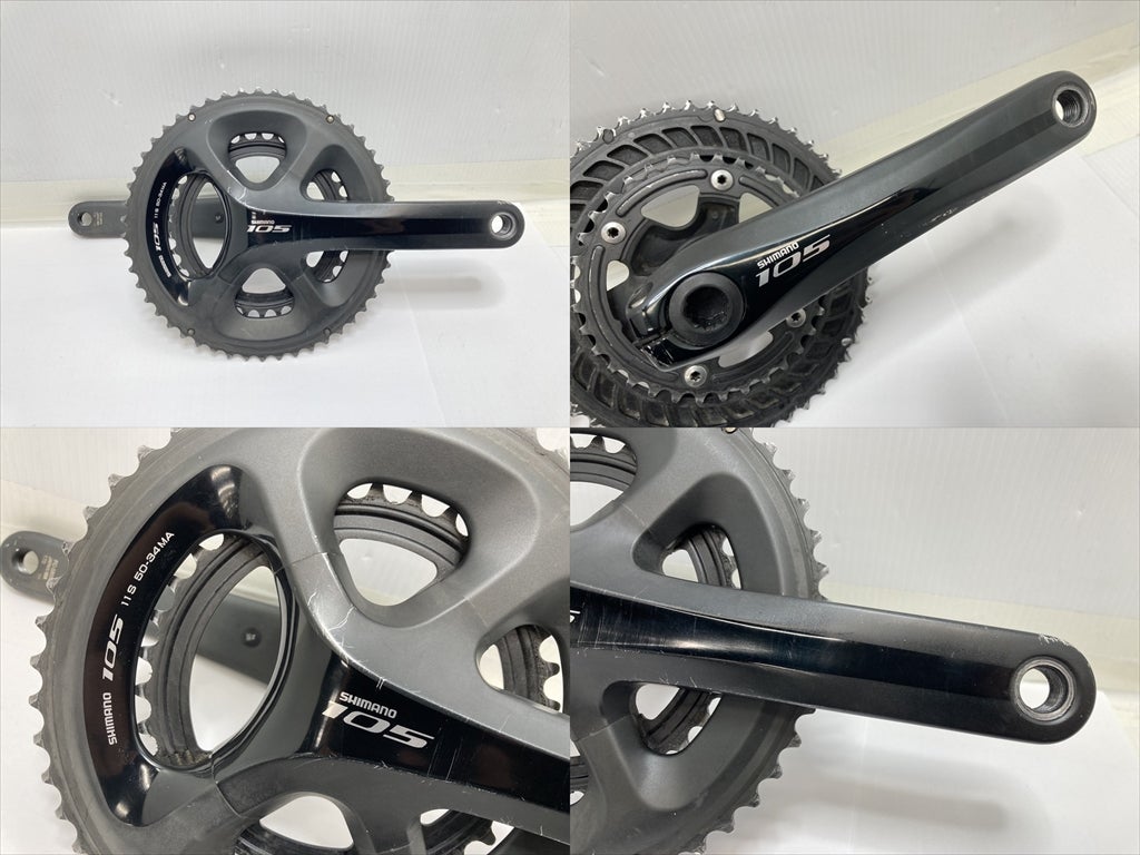 Shimano 105 ST-5800 STI 2x11s シフターセット Shimano 105 5800 2 x 11 Speed STI Shifter Set Including Inner Gear