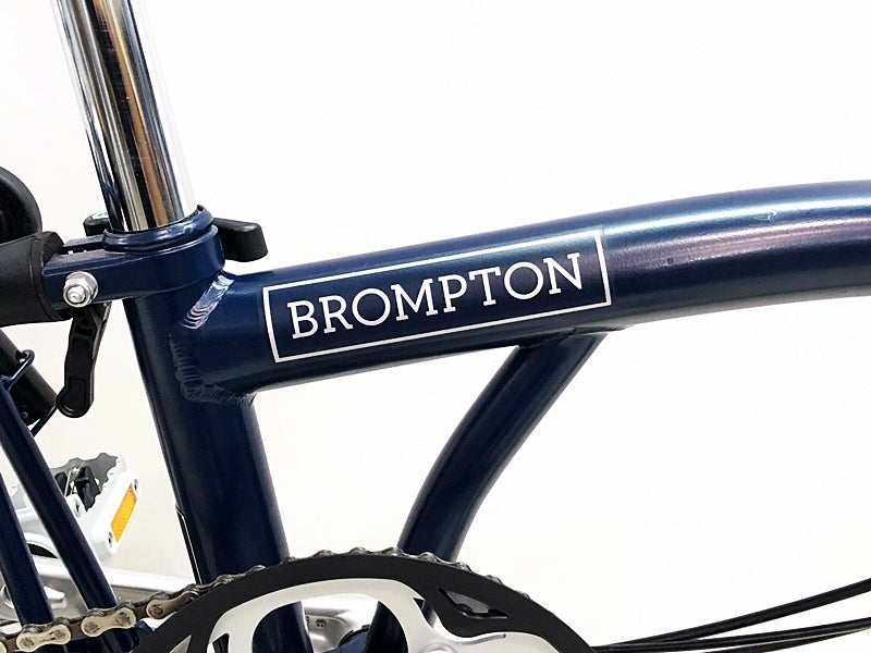 ブロンプトンBROMPTON  S6L 6速 美品 ネイビー 美品 ブロンプトン BROMPTON S6L 2020年 フォールディングバイク