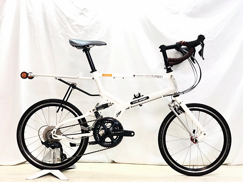 ジャンク TARTARUGA 「タルタルーガ」 SPORT GT VER1.5 2021年モデル ミニベロ 折りたたみ ITGXRYZRVZLS タルタルーガ TARTARUGA TYPE SPORT ULTEGRA VER1.5 2021