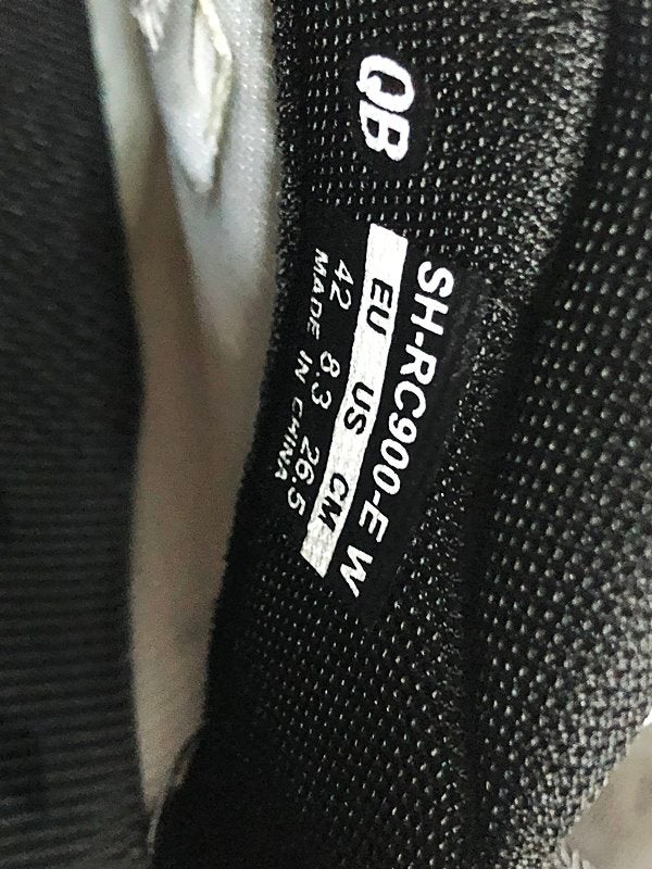 未使用品 シマノ SHIMANO SPD-SLシューズ SH-RC900-E WIDE EU42/26.5cm