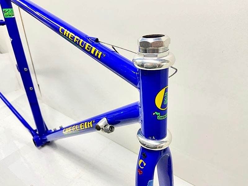 ケルビム CHERUBIM クロモリロード フレームセット 年式不明 ブルー