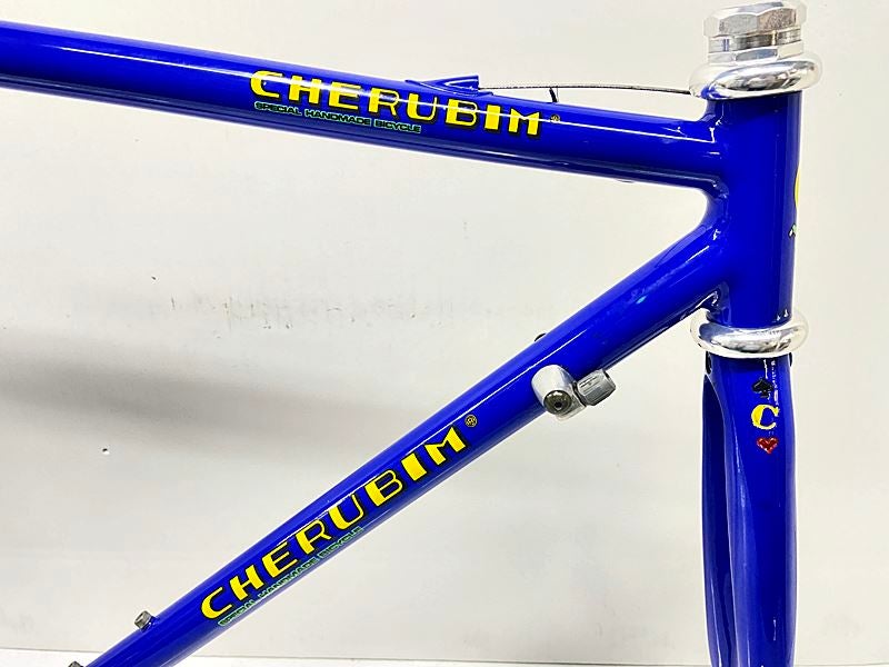 ケルビム CHERUBIM クロモリロード フレームセット 年式不明 ブルー