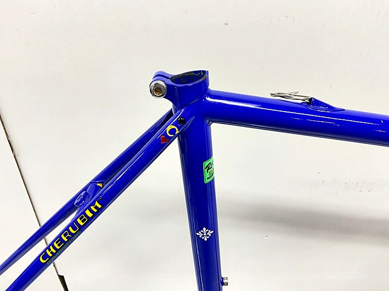 ケルビム CHERUBIM クロモリロード フレームセット 年式不明 ブルー