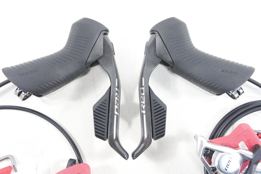 ◇◇未使用 スラム SRAM レッドE1 AXS RED E1 AXS 左右レバー ディスク