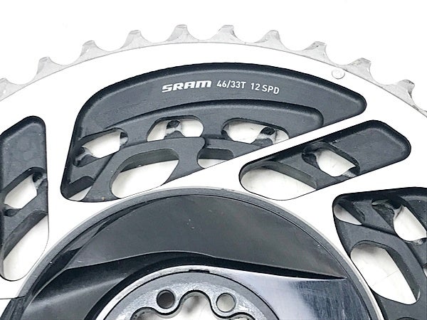 SRAM 46/33T 12 SPD チェーンリング Amazon.com : SRAM Rival 12-Speed Chainring Black, Inner, 33T