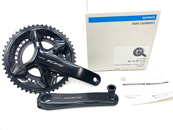 ロードバイク　クランクセット ロードバイク用のカーボンファイバー製クランクセット