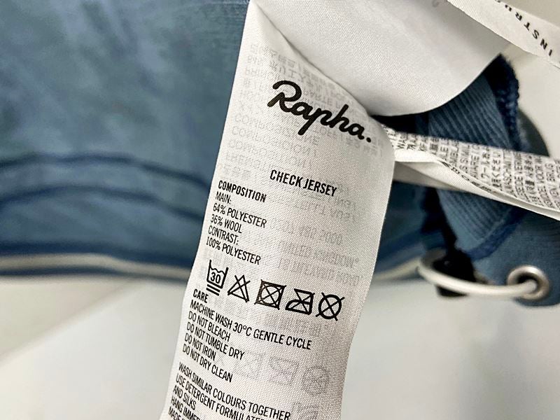 ラファ Rapha チェックジャージ CHECK JERSEY Lサイズ LARGE グレー
