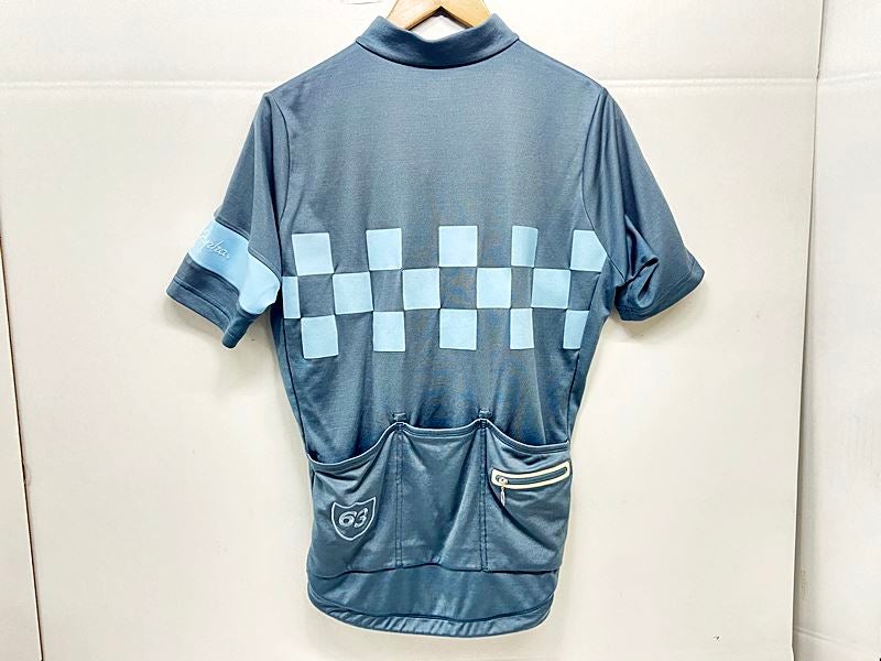 ラファ Rapha チェックジャージ CHECK JERSEY Lサイズ LARGE グレー