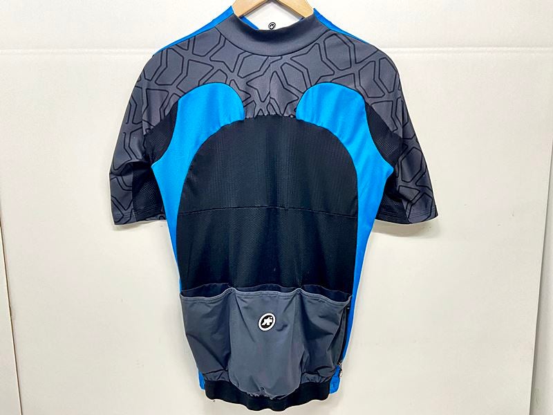 アソス ASSOS XC SHORT SLEEVE JERSEY Lサイズ ブルー