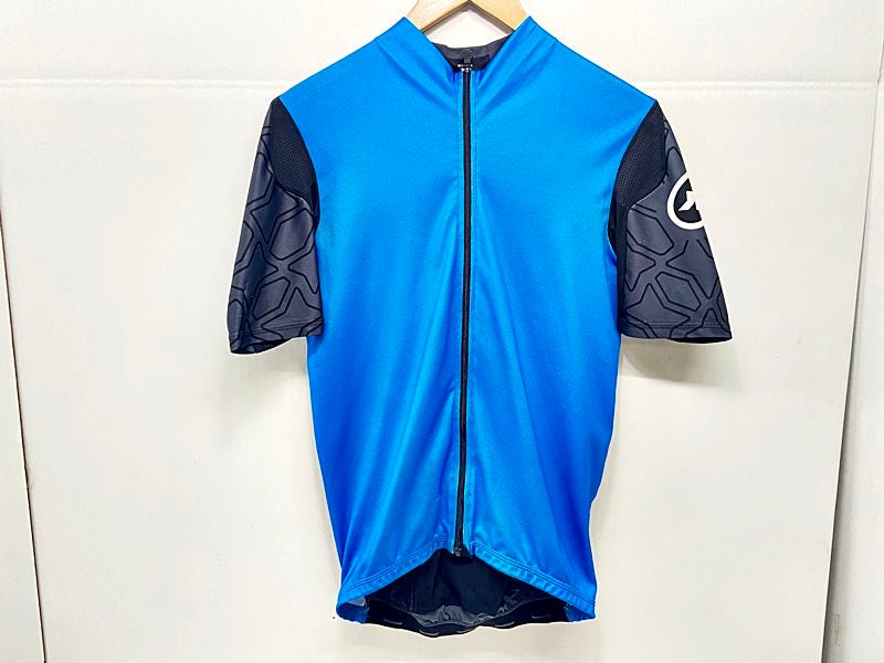 アソス ASSOS XC SHORT SLEEVE JERSEY Lサイズ ブルー