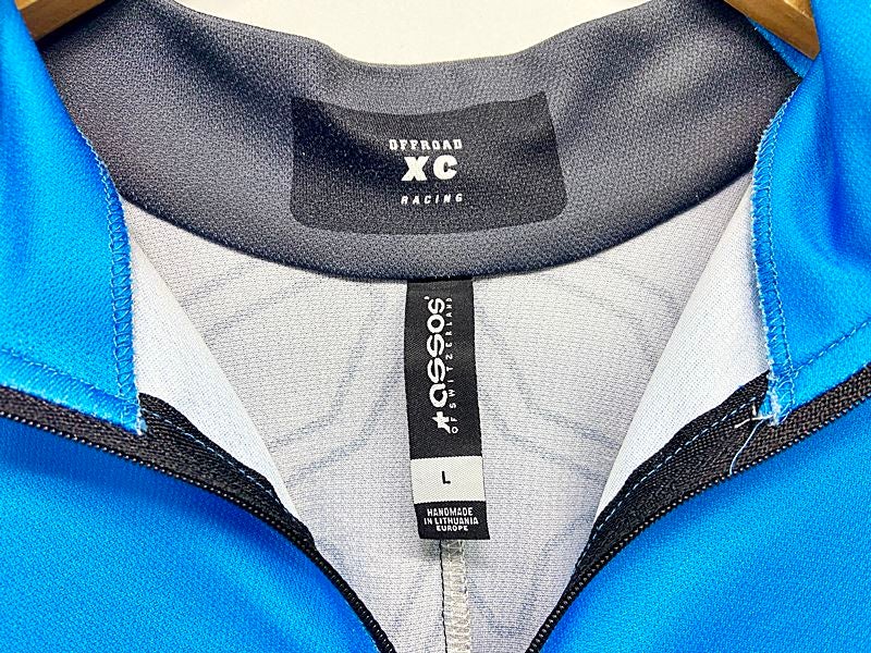 アソス ASSOS XC SHORT SLEEVE JERSEY Lサイズ ブルー