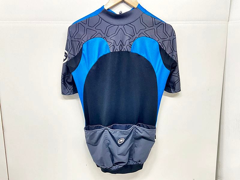 アソス ASSOS XC SHORT SLEEVE JERSEY Lサイズ ブルー
