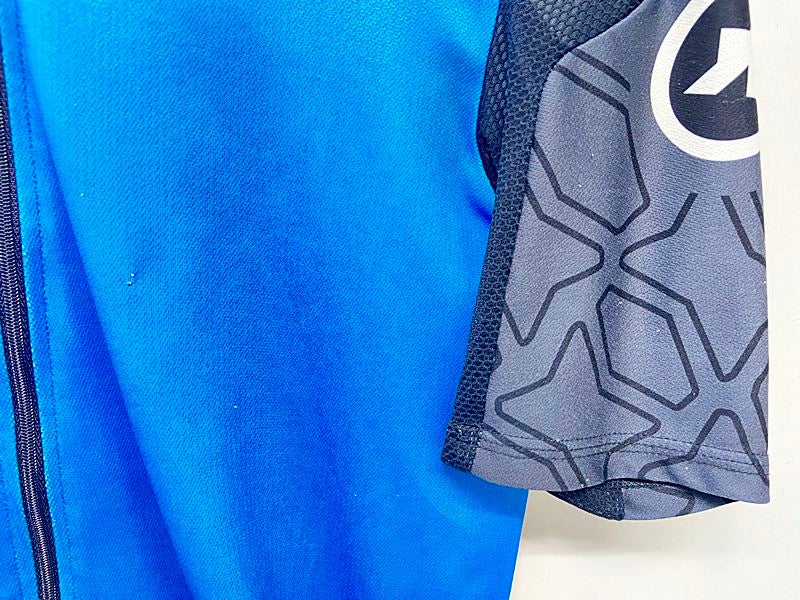 アソス ASSOS XC SHORT SLEEVE JERSEY Lサイズ ブルー