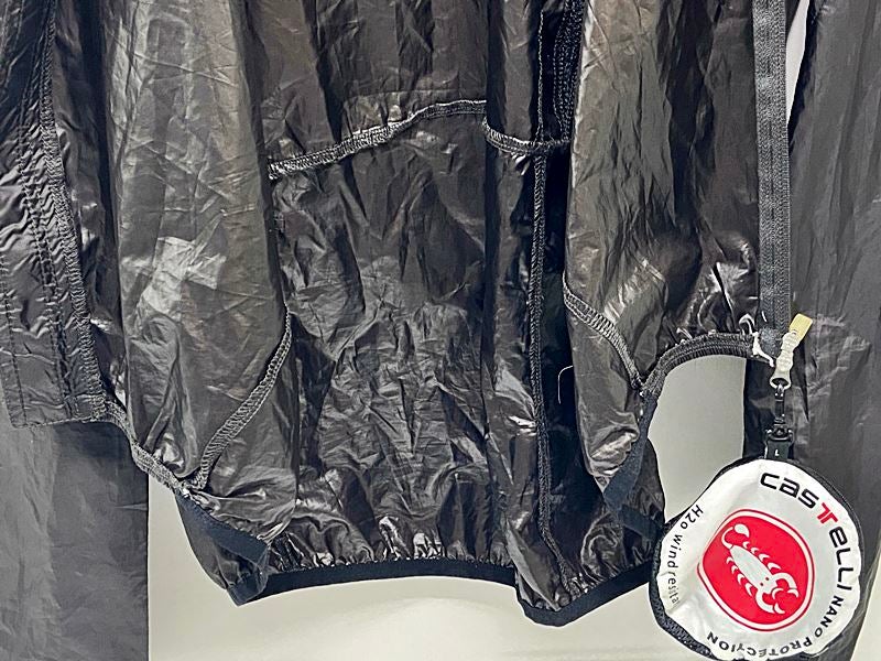 カステリ CASTELLI ウィンドブレーカー Lサイズ ブラック