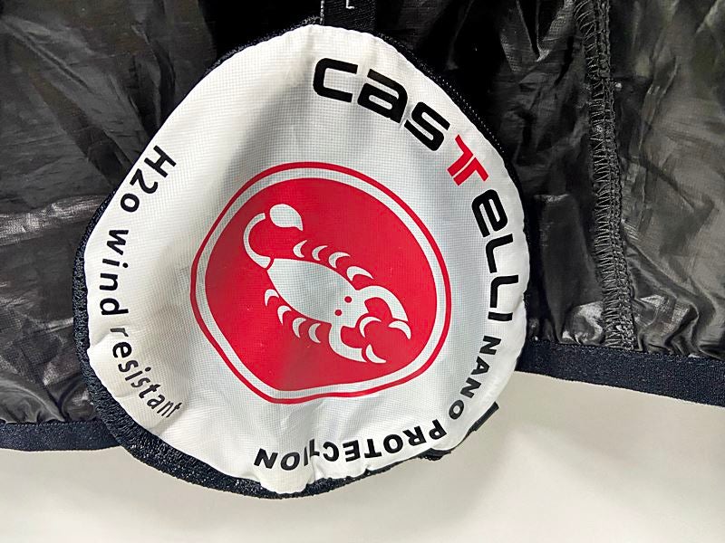 カステリ CASTELLI ウィンドブレーカー Lサイズ ブラック