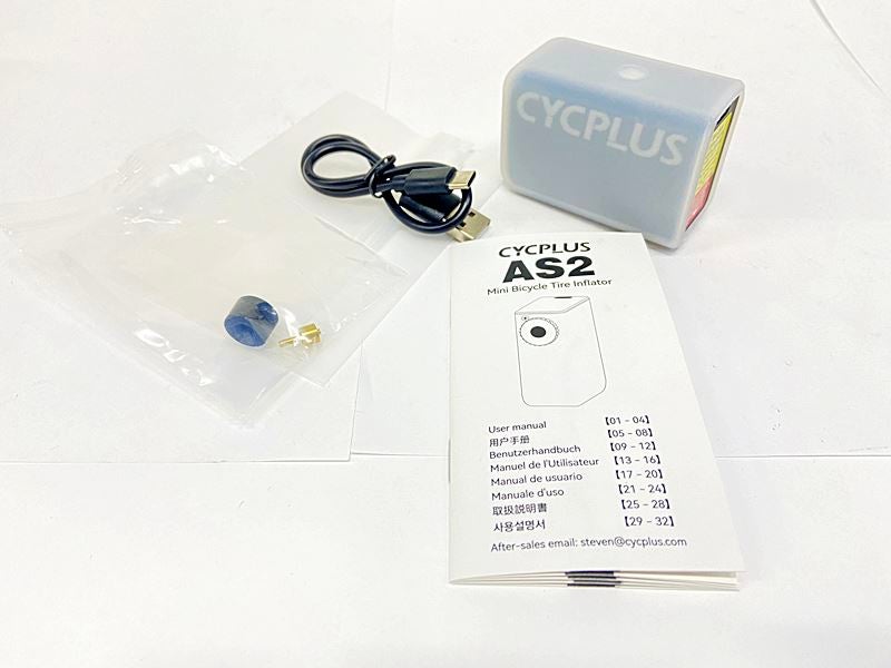 サイクプラス CYCPLUS AS2 携帯用電動ポンプ 空気入れ