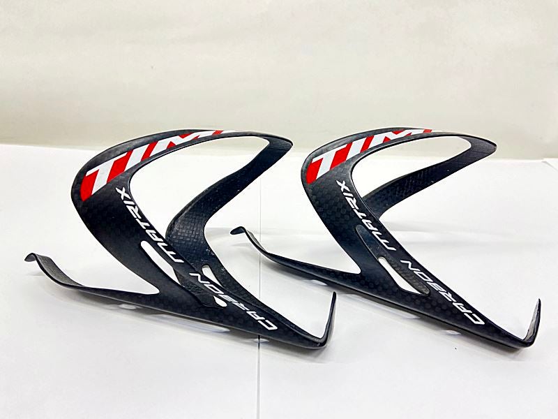タイム TIME カーボンボトルケージ 2個セット ブラック ※ゴム滑り止め欠品