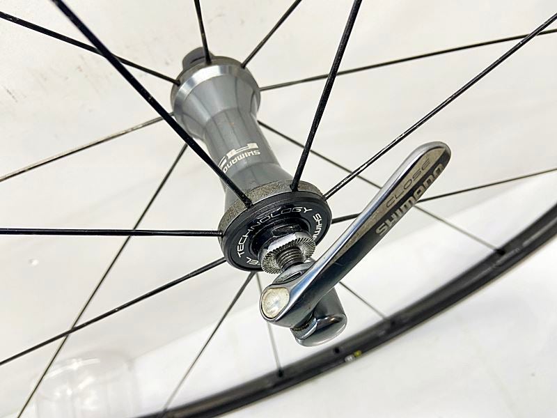 シマノ WH-RS80 C24 カーボンコンポジット軽量ホイール シマノ SHIMANO WH-RS80 C24 フロントホイールのみ リムブレーキ