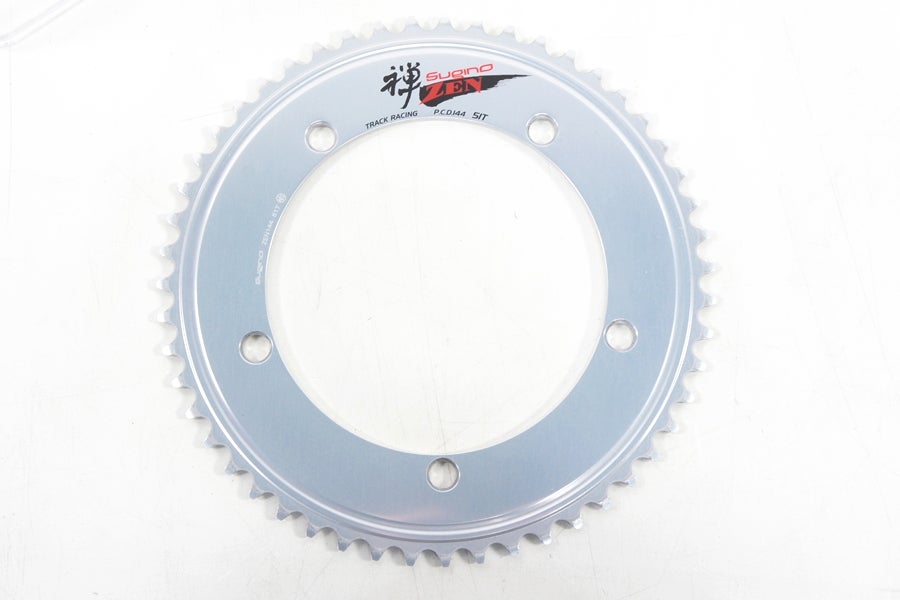 禅　sugino zen 52T トラックレース用　チェーンリング Sugino ZEN、ROTORは古い？謎に包まれた新世代カーボンチェーンリング