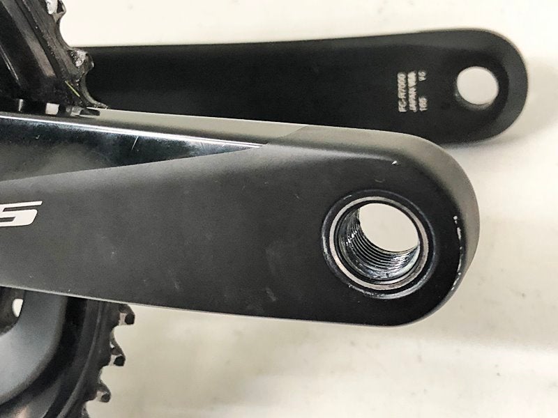 FC-R7000 50-34T 170mm SHIMANO 105 クランク シマノ SHIMANO 105 FC-R7000 50-34T/165mm クランクセット 〇