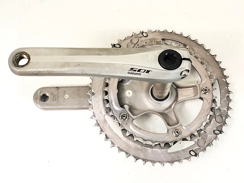 SHIMANO 105 FC-5700 クランクセット 170mm シマノ SHIMANO 105 FC-5700 52-39T/170mm クランクセット 〇