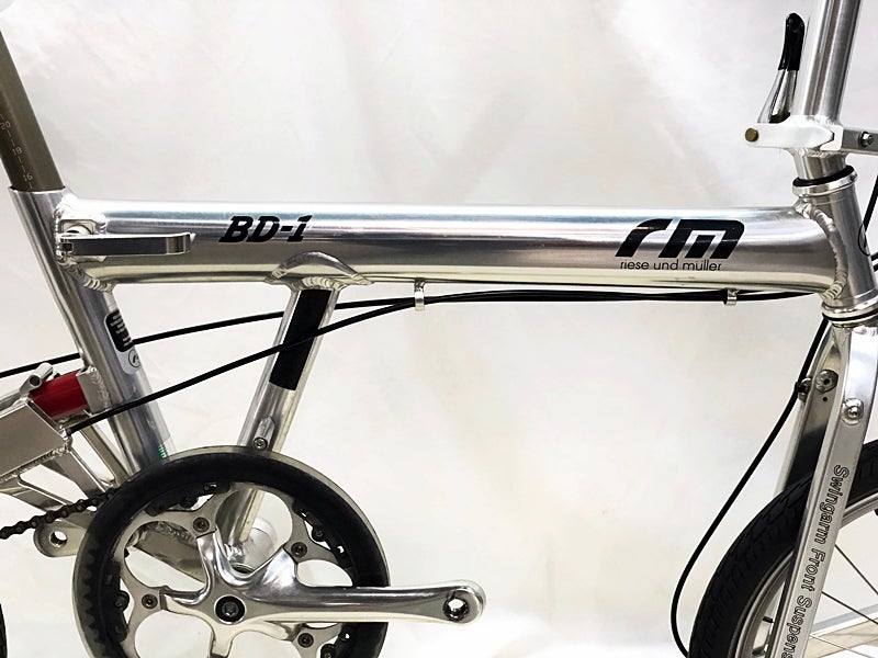 ジャンク R&M 「リーズアンドミューラー」 BD-1 2008年モデル 折り畳み自転車 18インチ ジャンク R&M 「ライズアンドミューラー」 BD-1 2008年モデル 18インチ