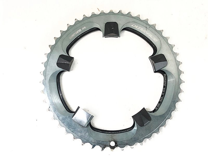 レア！　FC-7800 デュラエース　チェーンリング 55t シマノ SHIMANO デュラエース DURA-ACE FC-7800 CHAIN RING SET 46-39T