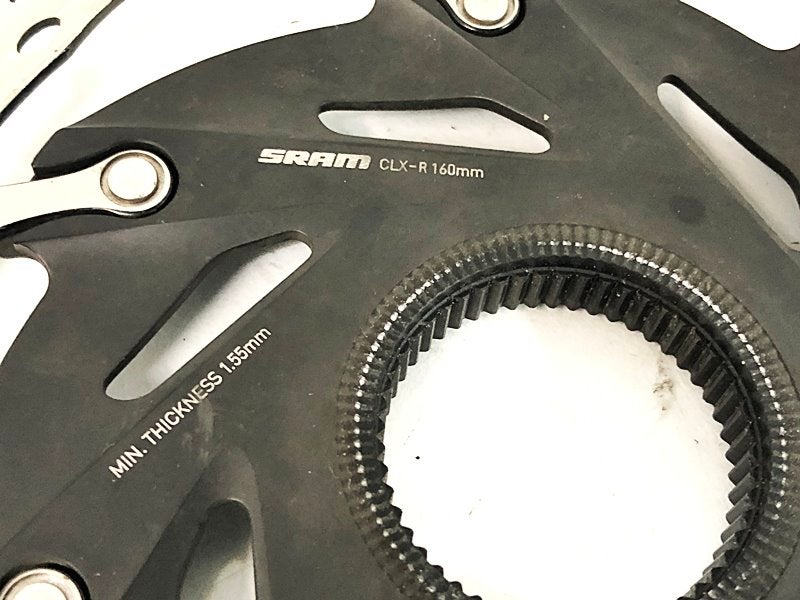 Sram CLX-R 160mm ディスクローター SRAM Centerline CLX-R Rotor 160mm Center Lock Road Bike XR Brake