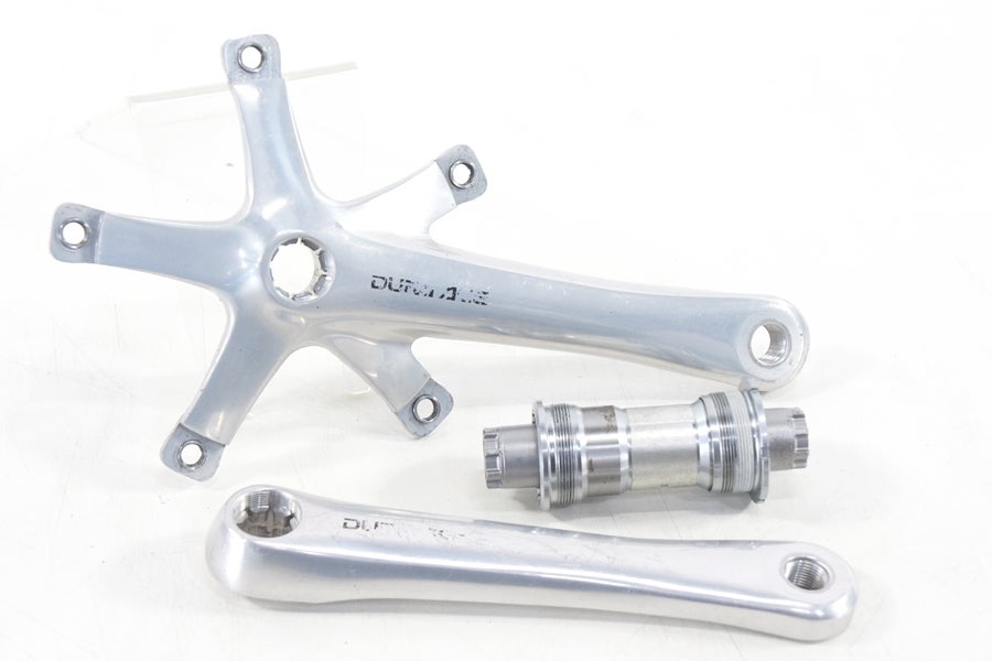 美品 競輪 クランク7710 BB 7700 165 NJS デュラエース シマノ SHIMANO デュラエース FC-7710 DURA-ACE クランク BB-7700付属