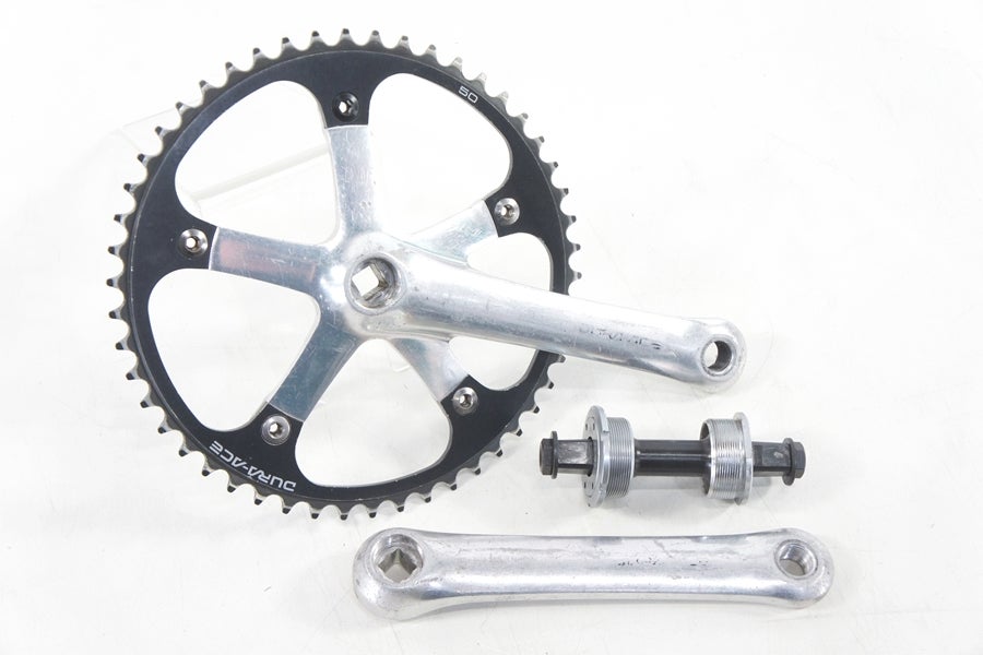 デュラエース クランクセット 9速 アルミニウム ボトムブラケット付き ◇◇シマノ SHIMANO デュラエース DURA-ACE FC-7600 クランクセット