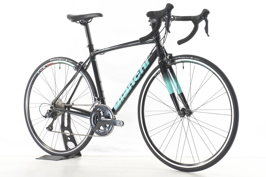 ビアンキ　ビアニローネ7　SORA 2×9速　55サイズ　2021年購入のロードバイク BIANCHI ( ビアンキ ) ロードバイク VIA NIRONE7 DISC ( ヴィア