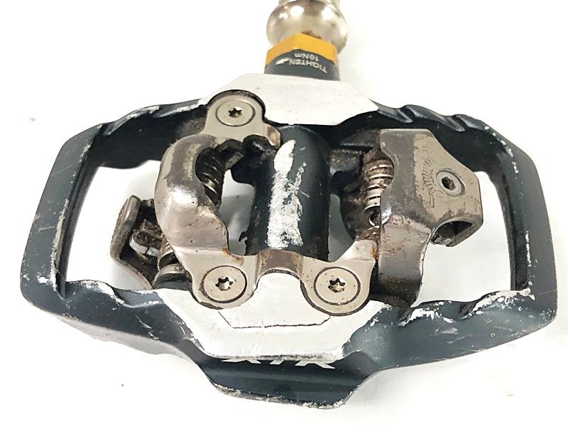 SHIMANO シマノ XTR ビンディングペダル 日本製 アルミ シマノXTRペダルの独自設計について ～下位グレードSPDペダルとの違い