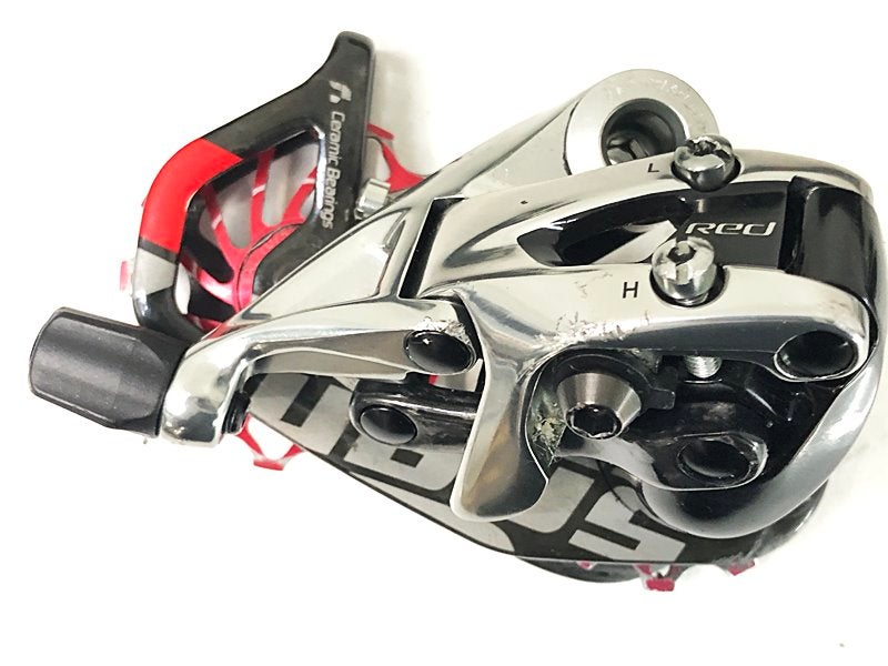 スラム SRAM レッド RED RED 2x10S ST FC FD RD CS 機械式 リム