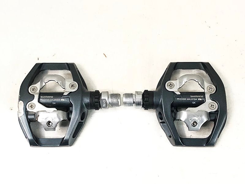 訳アリ シマノ SHIMANO SPDペダル PD-EH500 ビンディングペダル 〇