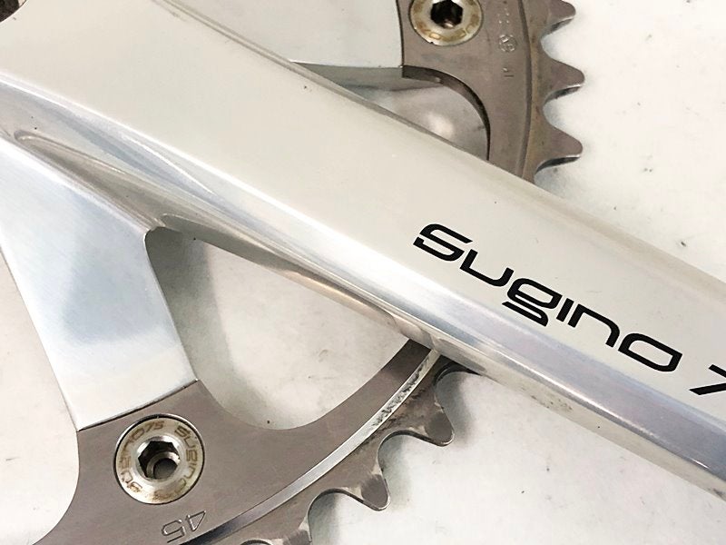 sugino チェーンリング✖️SHIMANO DURA-ACE クランク スギノ/シマノ SUGINO/SHIMANO 75クランク/デュラエース チェーン