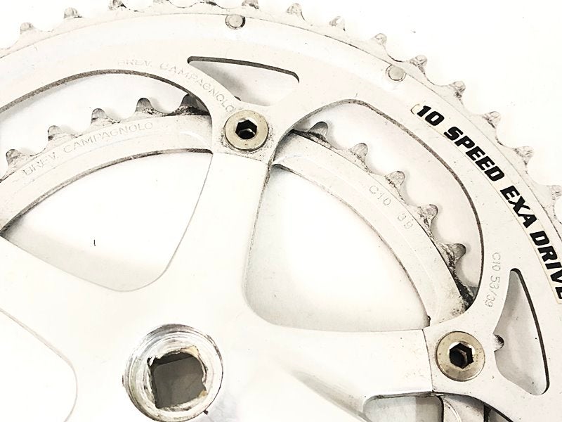campagnolo veloce クランクセット　10s 53-39T 美品 campagnolo veloce クランクセット 10s 53-39T 美品 【公式通販】