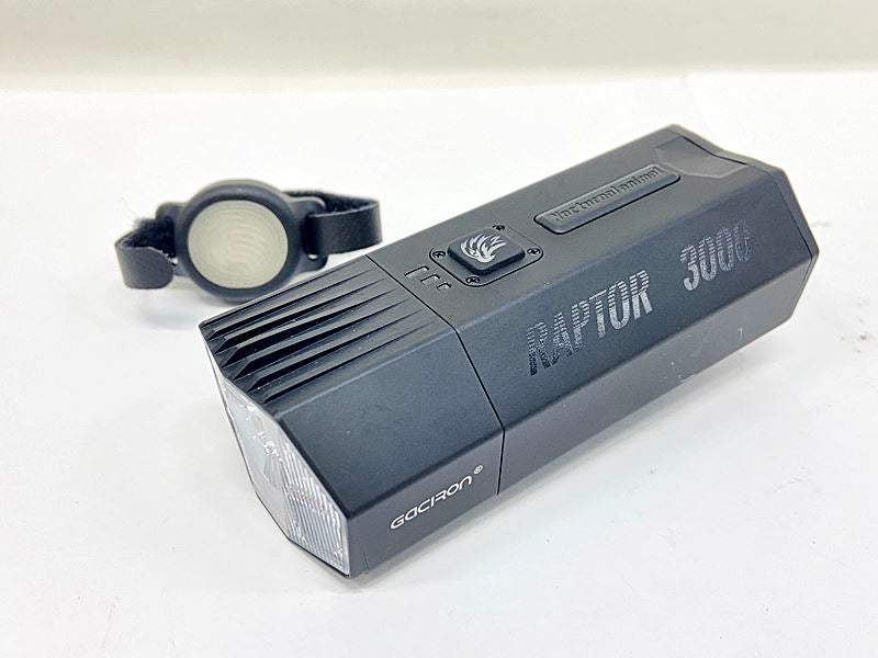 ガシロン GACIRON ラプター RAPTOR 3000 フロントライト 点灯確認済み