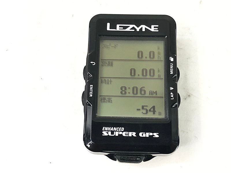 レザイン LEZYNE サイクルコンピューター スーパーGPS SUPER GPS