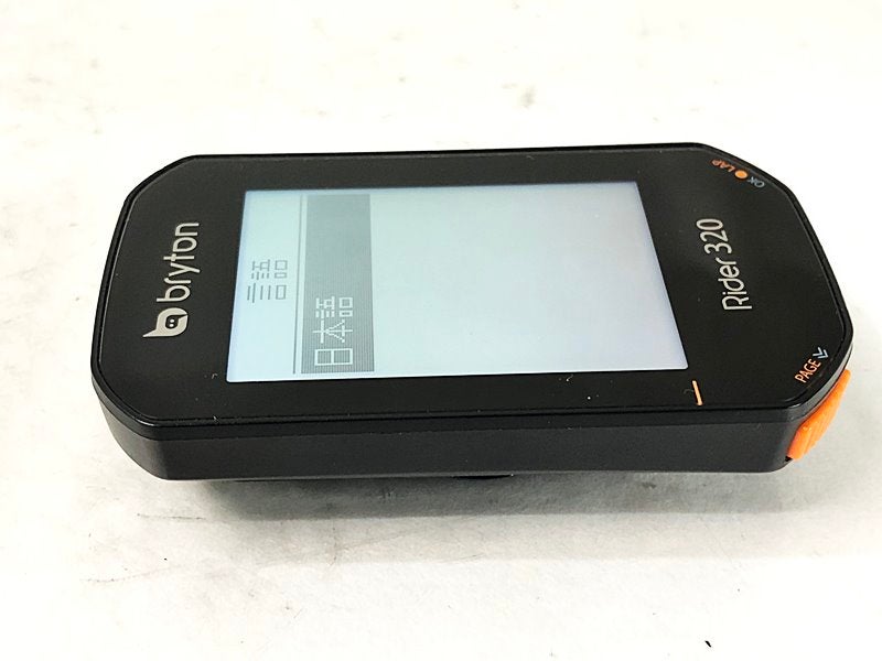 ブライトン Rider 320E（日本語対応）GPS サイクルコンピューター BRYTON ( ブライトン ) BRYTON RIDER320E | 自転車・パーツ・ウェア