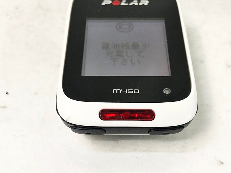 ジャンク ポラール POLAR サイクルコンピューター M450
