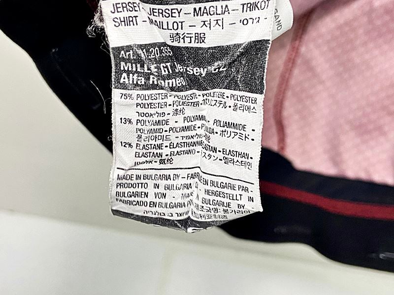 アソス ASSOS ミレ MILLE GT JERSEY C2 alfa romeo Lサイズ