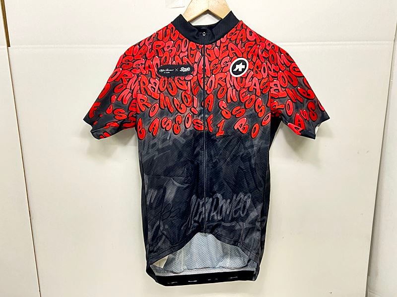 未使用品！ ASSOS MILLE SS JERSEY アソス ミレ XS アソス ASSOS ミレ MILLE GT JERSEY C2 BOOGIE x ALFA ROMEO Lサイズ