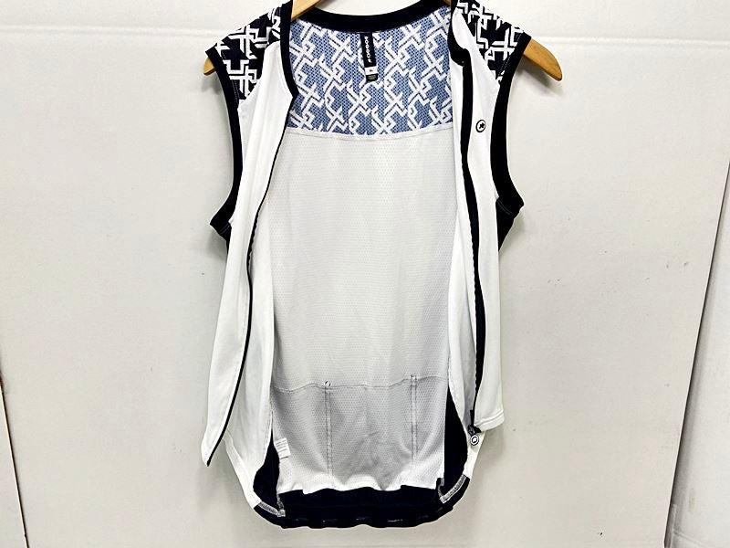 アソス ASSOS ミレ MILLE GT SPRING FALL VEST C2 XLサイズ ホワイト